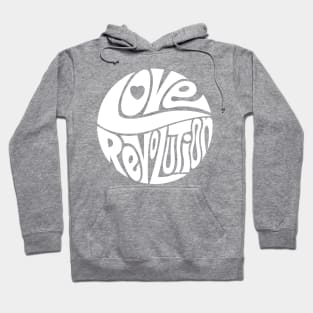 Love Revolution - WHITE Hoodie